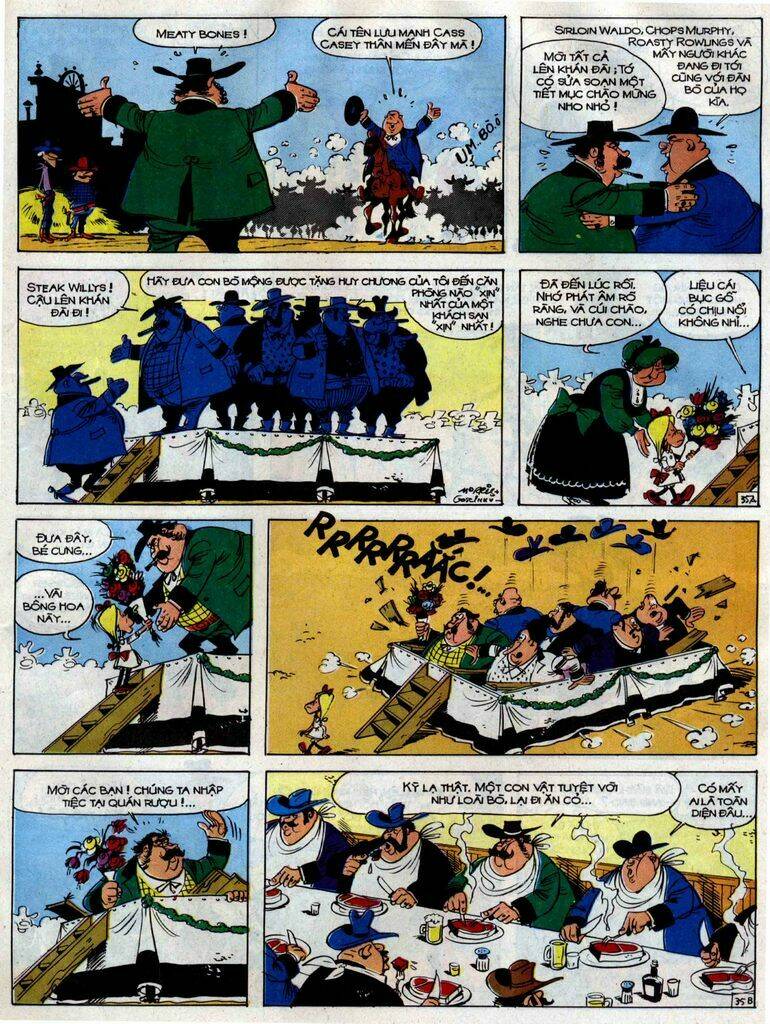 Lucky Luke: Chapter 38: - Kem Gai Tren Dong Co
