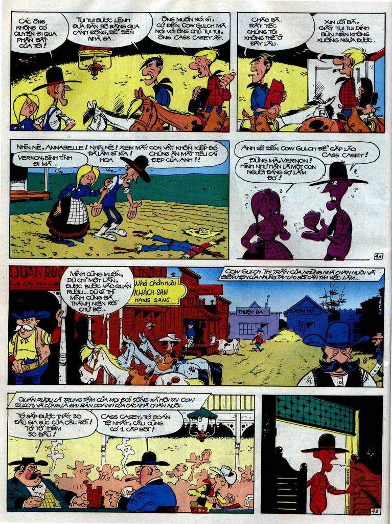 Lucky Luke: Chapter 38: - Kem Gai Tren Dong Co