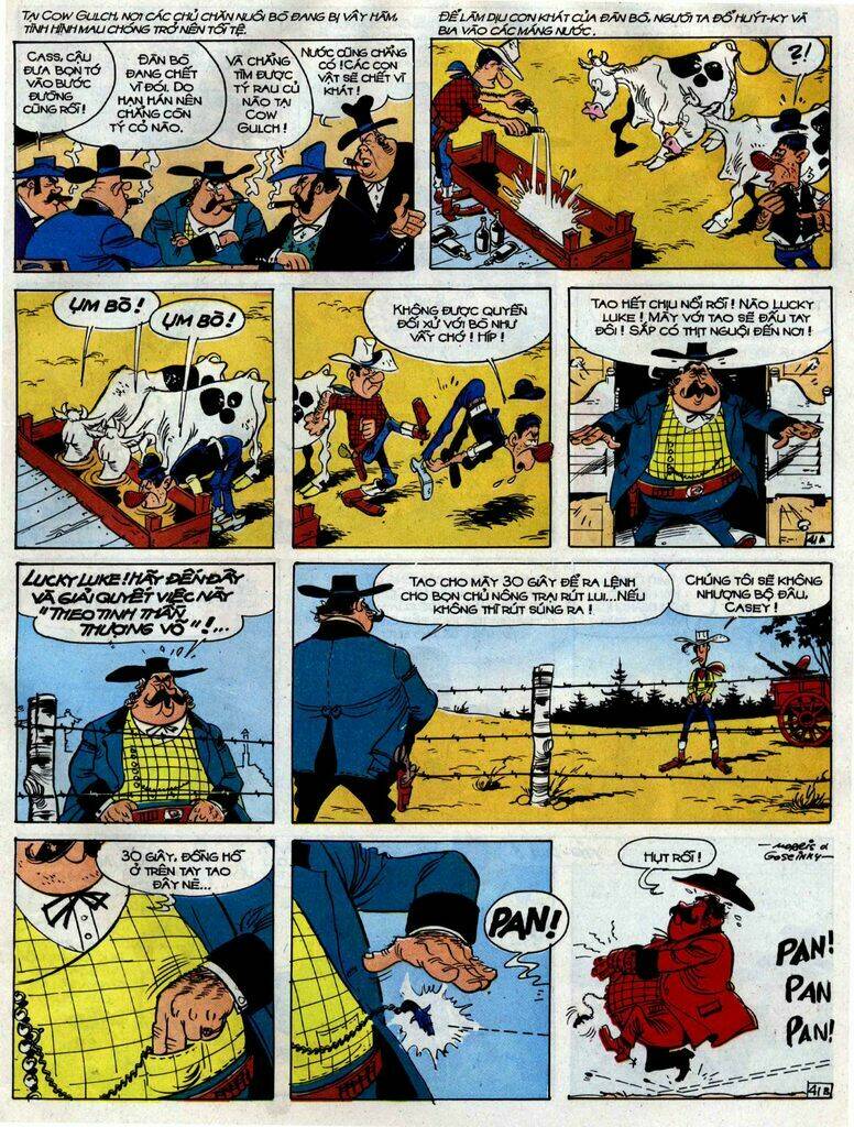 Lucky Luke: Chapter 38: - Kem Gai Tren Dong Co
