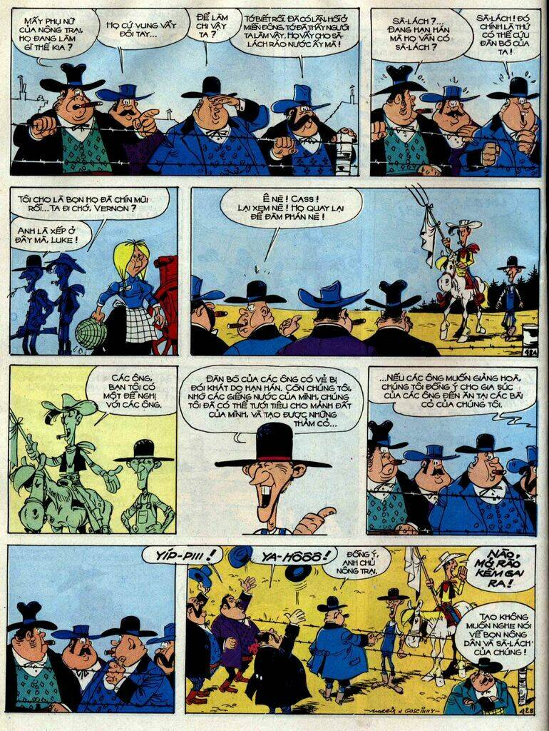 Lucky Luke: Chapter 38: - Kem Gai Tren Dong Co