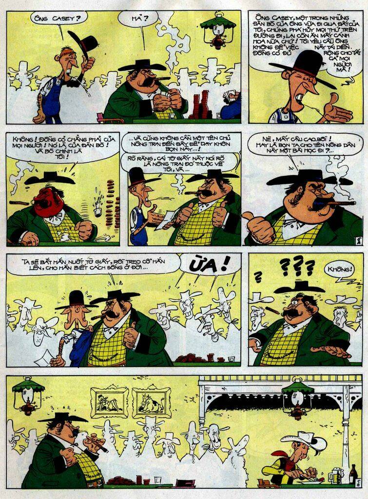 Lucky Luke: Chapter 38: - Kem Gai Tren Dong Co