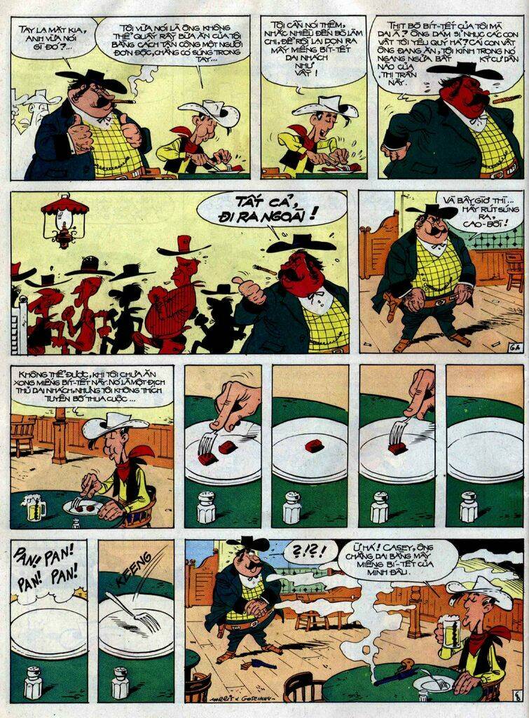 Lucky Luke: Chapter 38: - Kem Gai Tren Dong Co