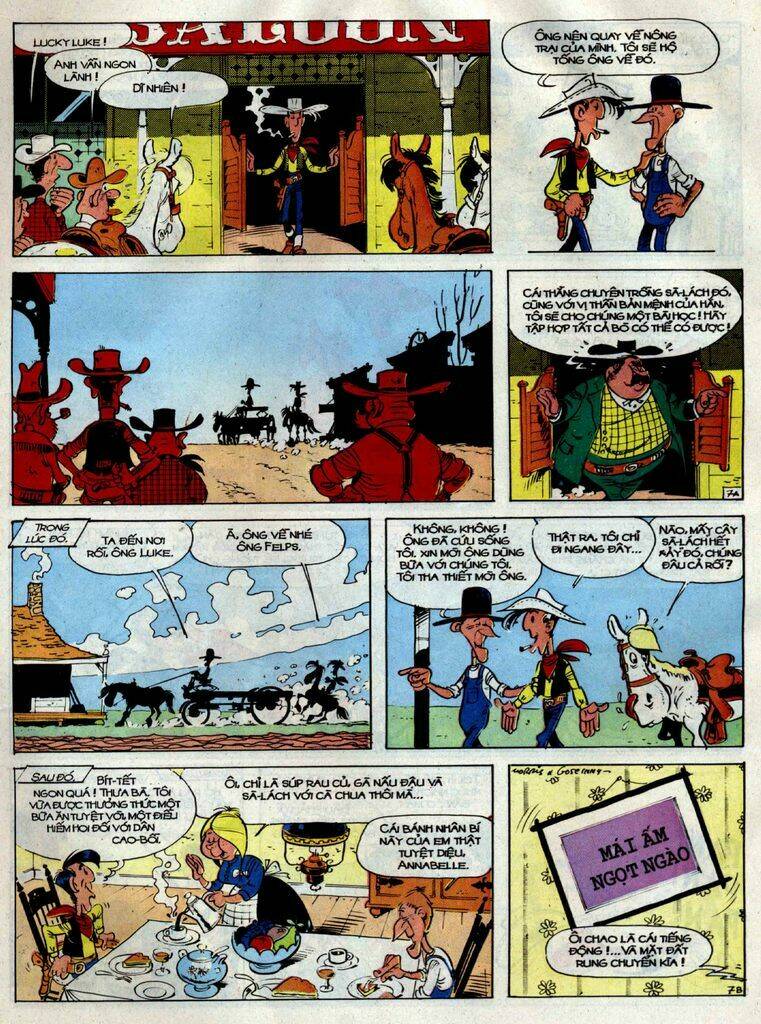 Lucky Luke: Chapter 38: - Kem Gai Tren Dong Co