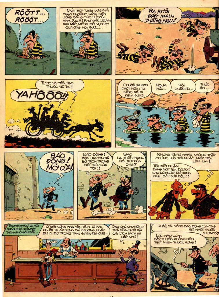 Lucky Luke: Chapter 4: - Tu Quai Dalton Va Kho Tang T ...
