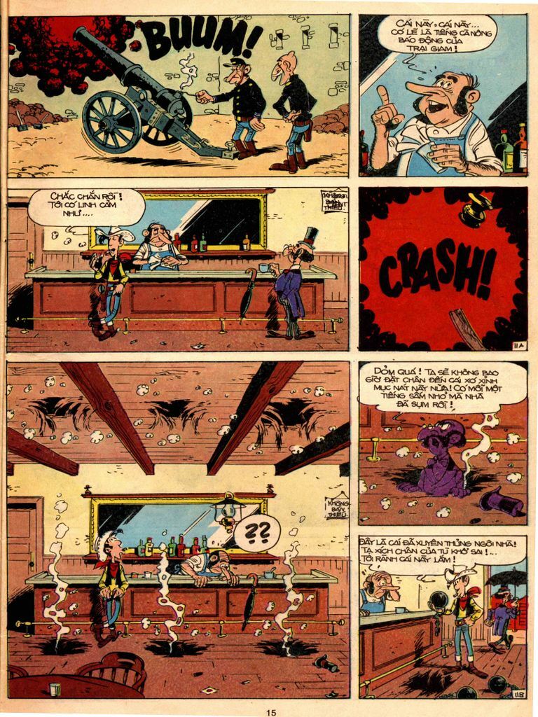 Lucky Luke: Chapter 4: - Tu Quai Dalton Va Kho Tang T ...