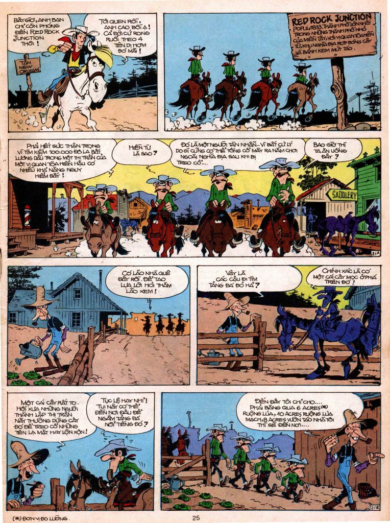 Lucky Luke: Chapter 4: - Tu Quai Dalton Va Kho Tang T ...