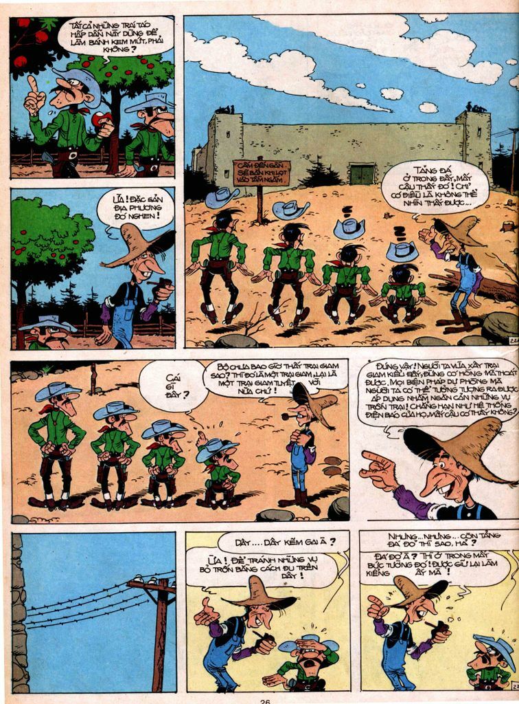 Lucky Luke: Chapter 4: - Tu Quai Dalton Va Kho Tang T ...
