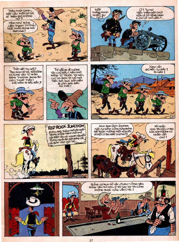 Lucky Luke: Chapter 4: - Tu Quai Dalton Va Kho Tang T ...
