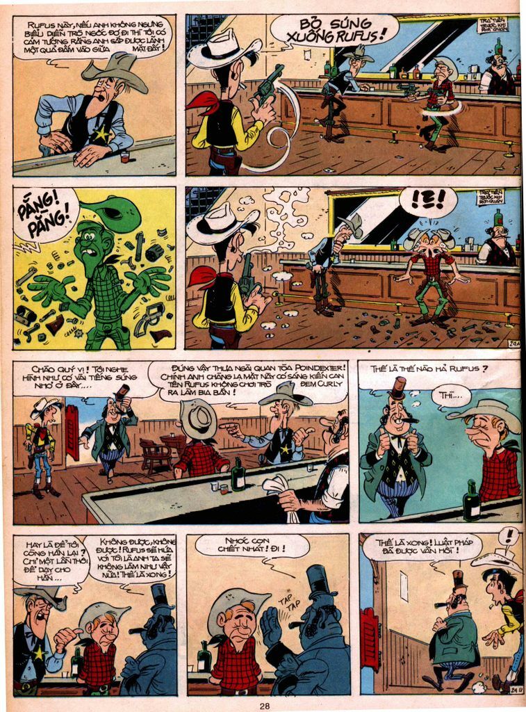 Lucky Luke: Chapter 4: - Tu Quai Dalton Va Kho Tang T ...