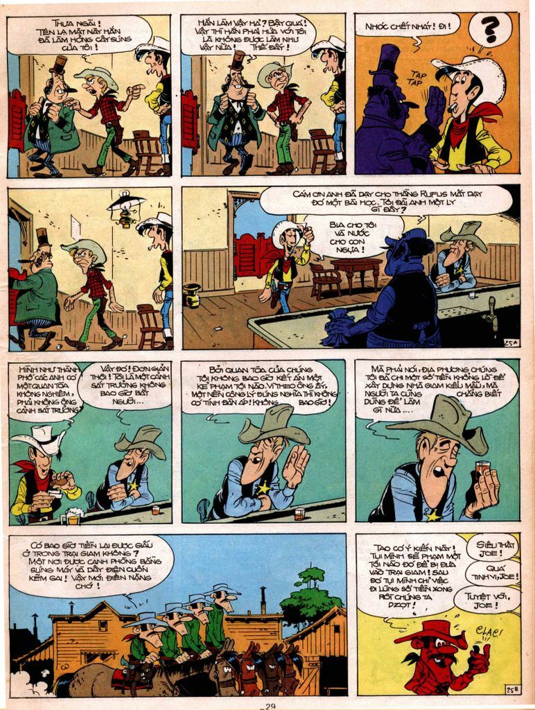 Lucky Luke: Chapter 4: - Tu Quai Dalton Va Kho Tang T ...