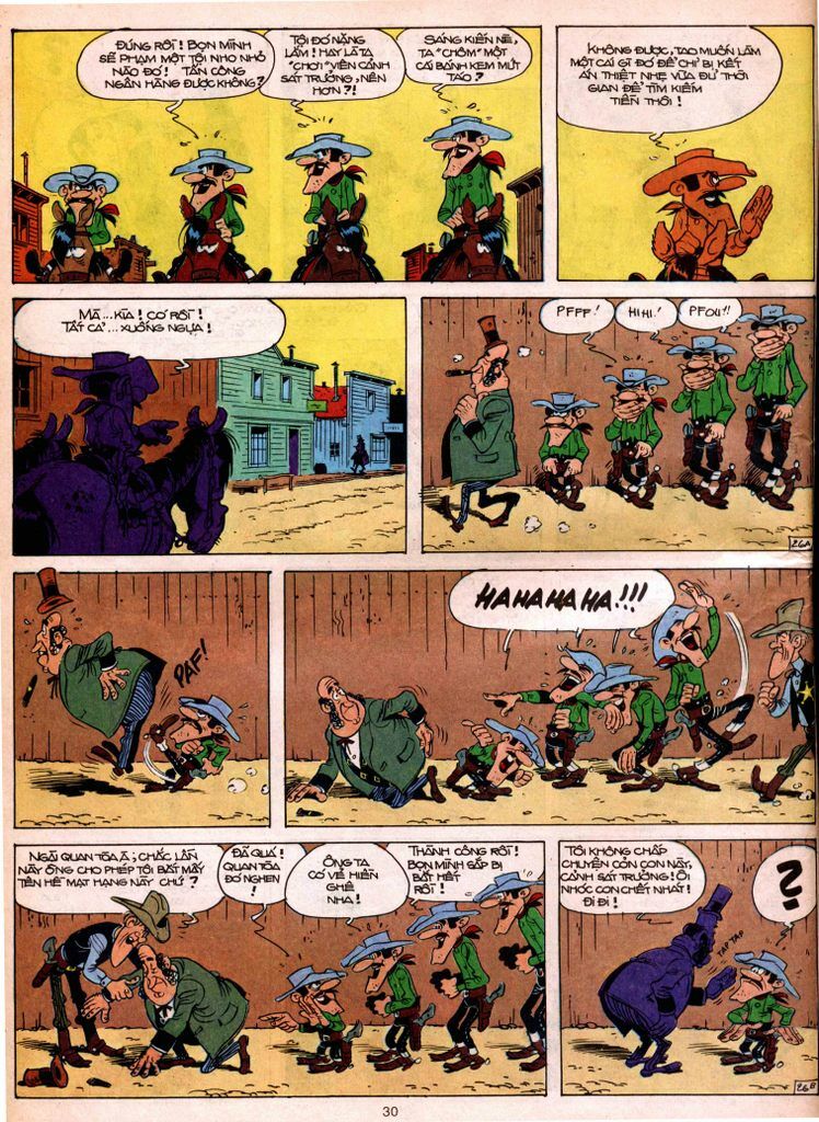 Lucky Luke: Chapter 4: - Tu Quai Dalton Va Kho Tang T ...