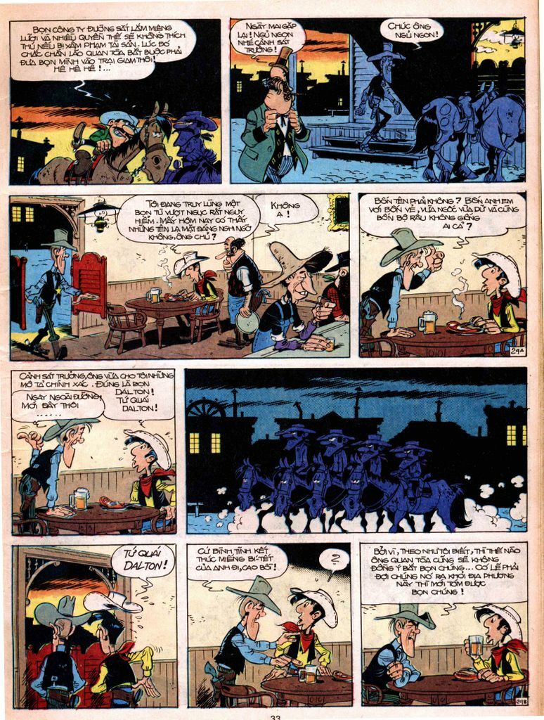 Lucky Luke: Chapter 4: - Tu Quai Dalton Va Kho Tang T ...