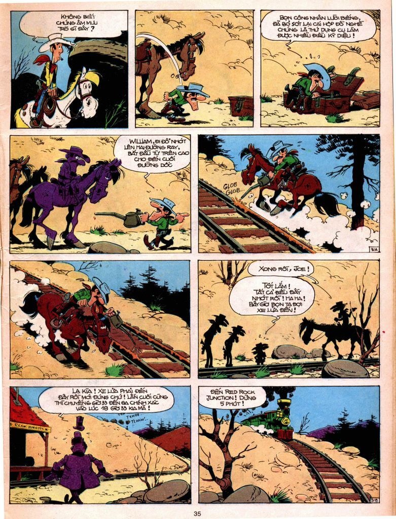 Lucky Luke: Chapter 4: - Tu Quai Dalton Va Kho Tang T ...