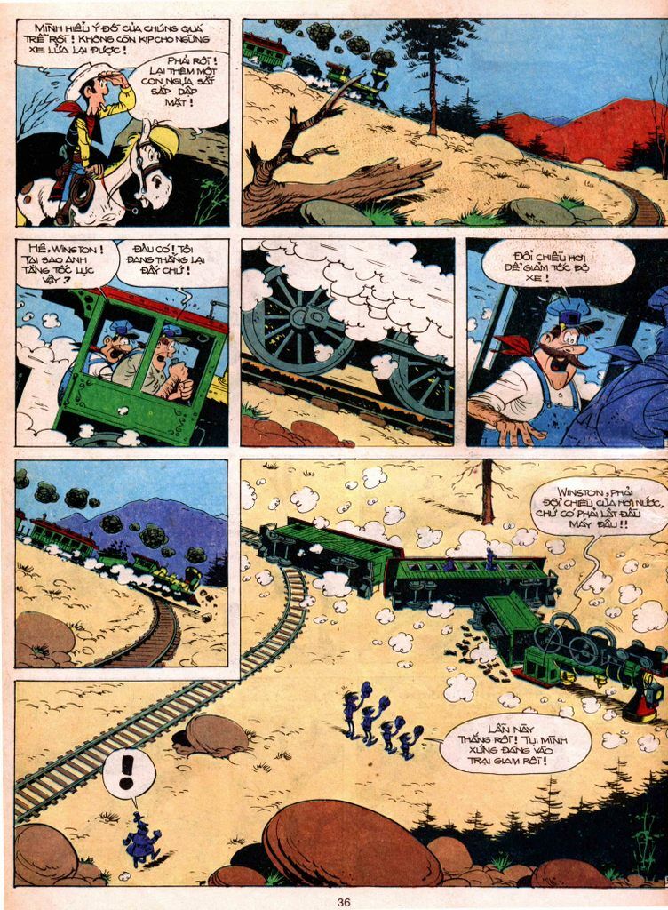 Lucky Luke: Chapter 4: - Tu Quai Dalton Va Kho Tang T ...