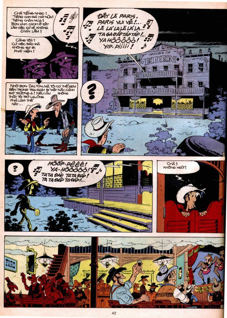 Lucky Luke: Chapter 4: - Tu Quai Dalton Va Kho Tang T ...