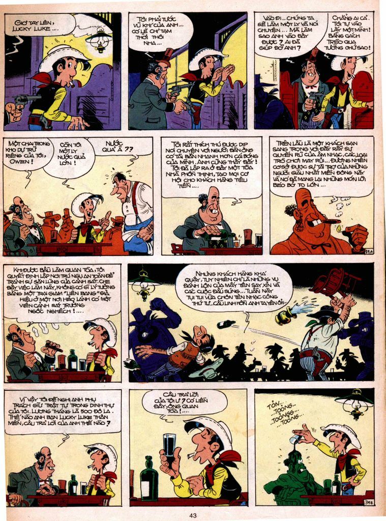 Lucky Luke: Chapter 4: - Tu Quai Dalton Va Kho Tang T ...