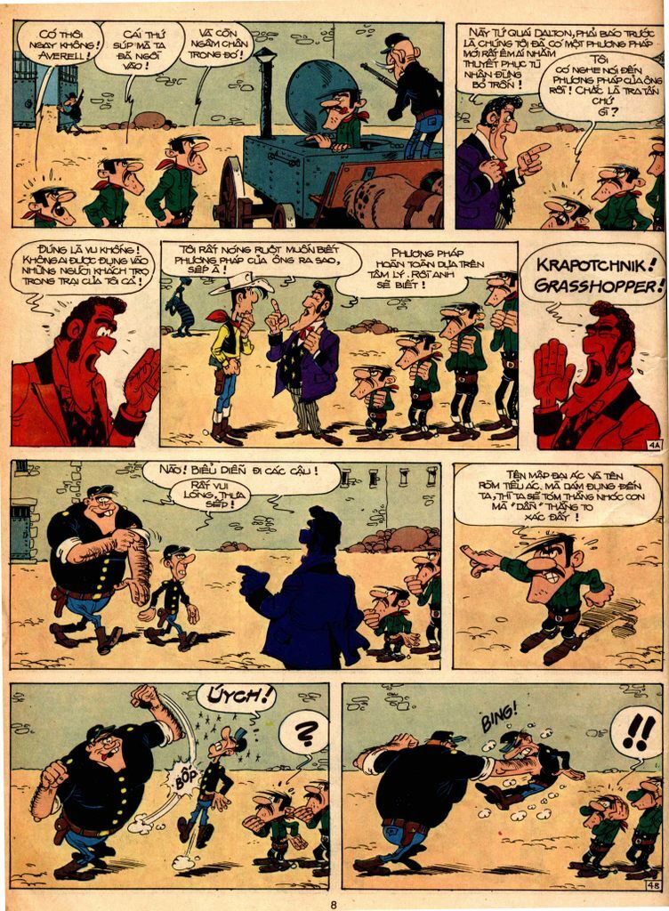 Lucky Luke: Chapter 4: - Tu Quai Dalton Va Kho Tang T ...