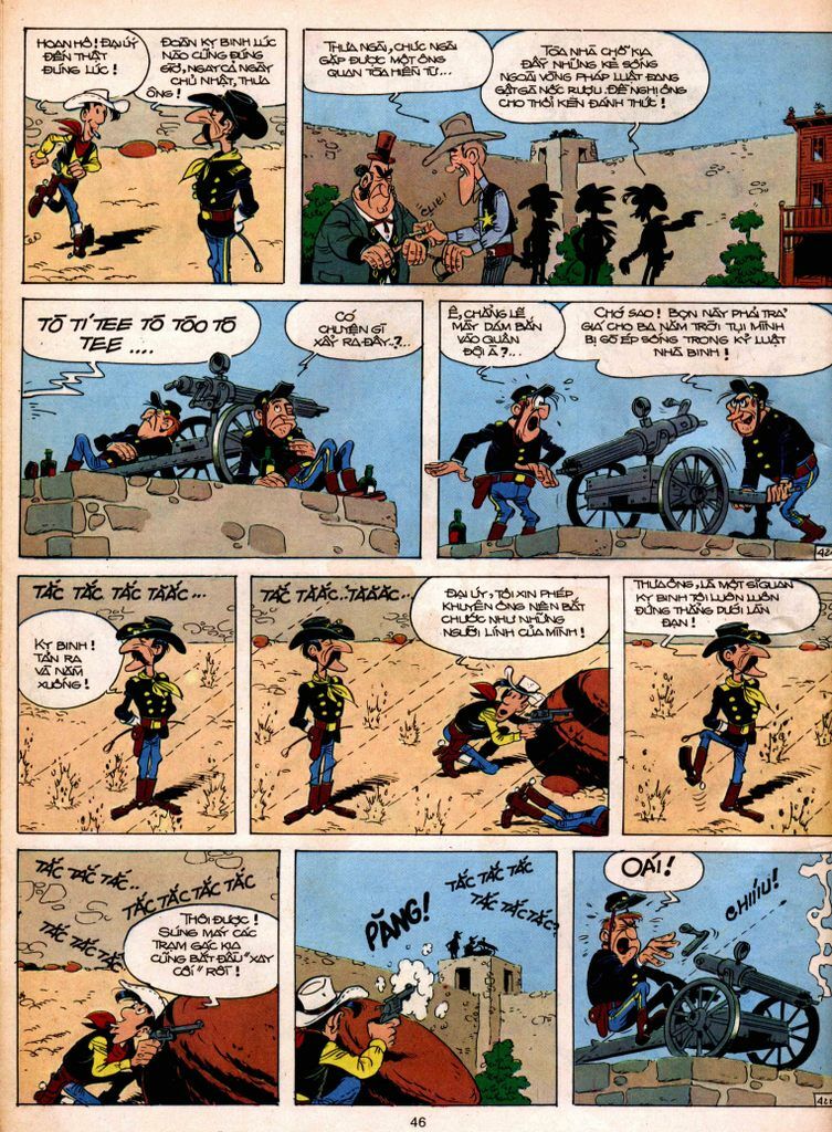 Lucky Luke: Chapter 4: - Tu Quai Dalton Va Kho Tang T ...