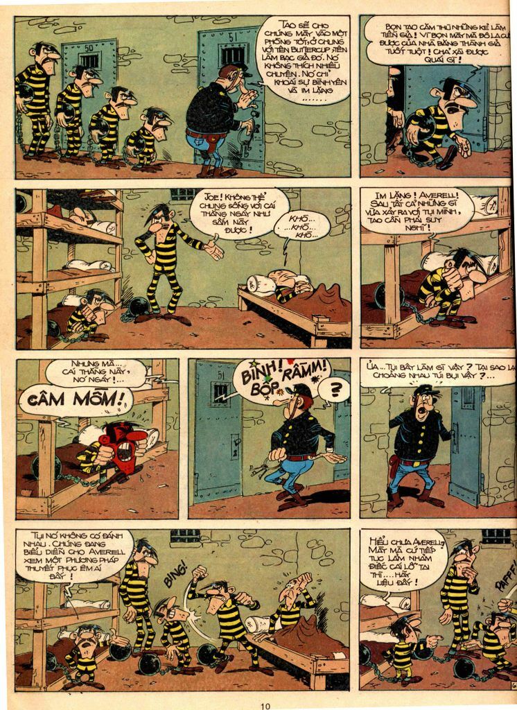 Lucky Luke: Chapter 4: - Tu Quai Dalton Va Kho Tang T ...