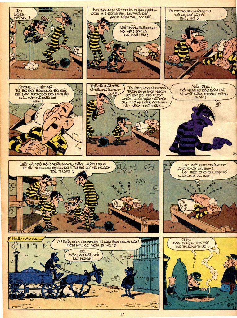 Lucky Luke: Chapter 4: - Tu Quai Dalton Va Kho Tang T ...