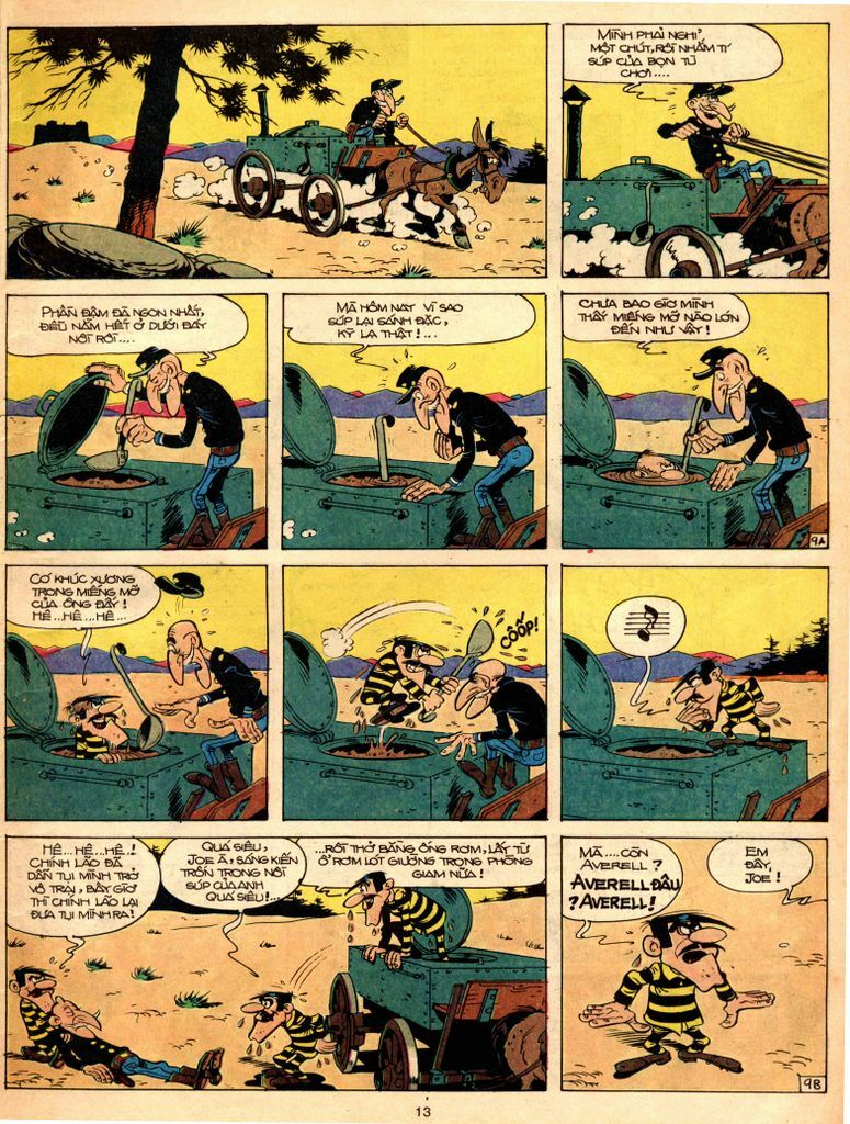 Lucky Luke: Chapter 4: - Tu Quai Dalton Va Kho Tang T ...