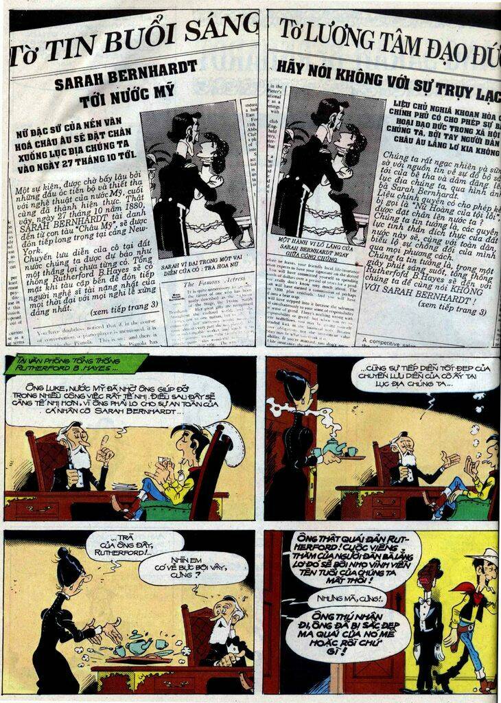 Lucky Luke: Chapter 40: - Nang Sarah BernHardt