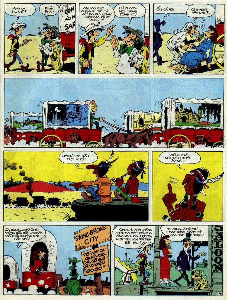 Lucky Luke: Chapter 40: - Nang Sarah BernHardt