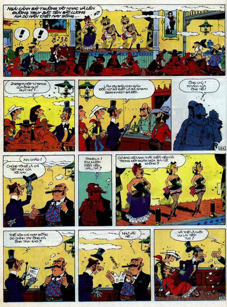 Lucky Luke: Chapter 40: - Nang Sarah BernHardt