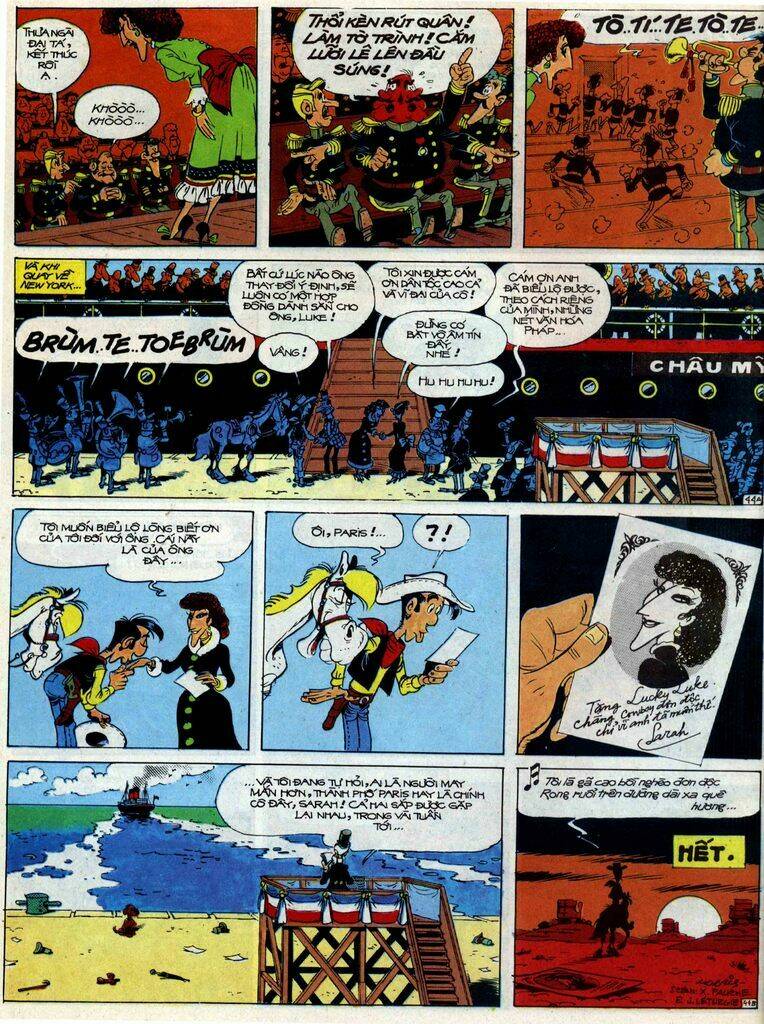 Lucky Luke: Chapter 40: - Nang Sarah BernHardt