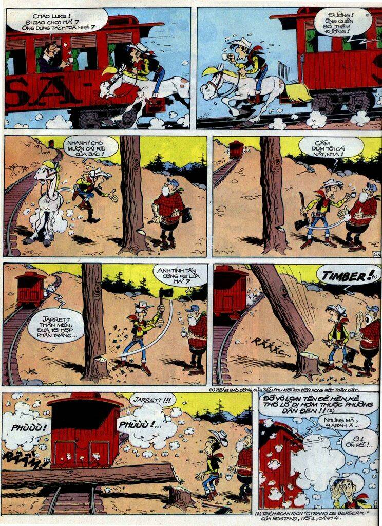 Lucky Luke: Chapter 40: - Nang Sarah BernHardt