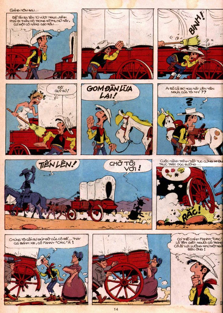 Lucky Luke: Chapter 5: - Hon The Lucky Luke