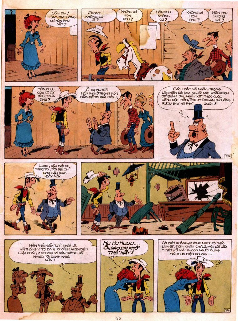Lucky Luke: Chapter 5: - Hon The Lucky Luke