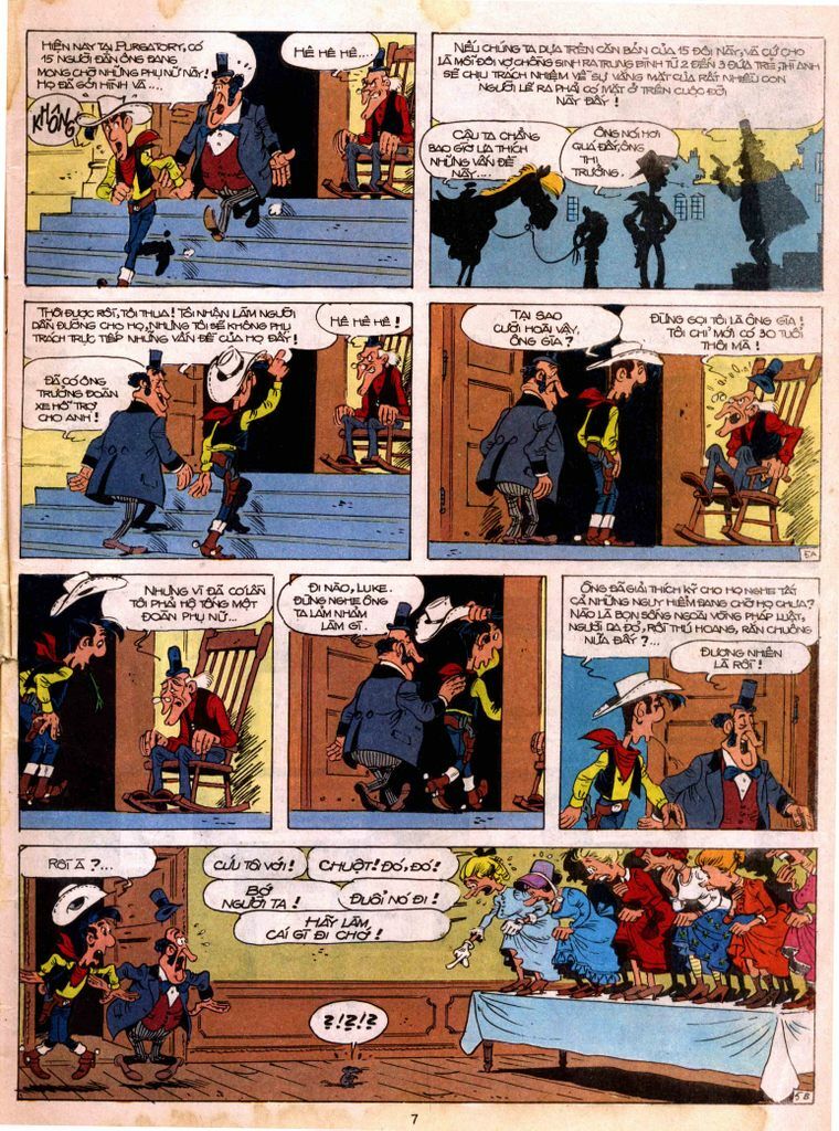 Lucky Luke: Chapter 5: - Hon The Lucky Luke