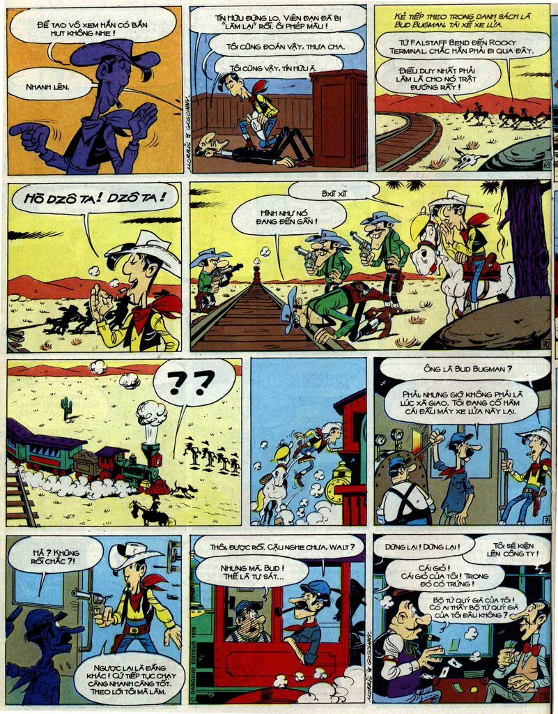 Lucky Luke: Chapter 51: - Ban Balat Tu Quai Dalton va ...