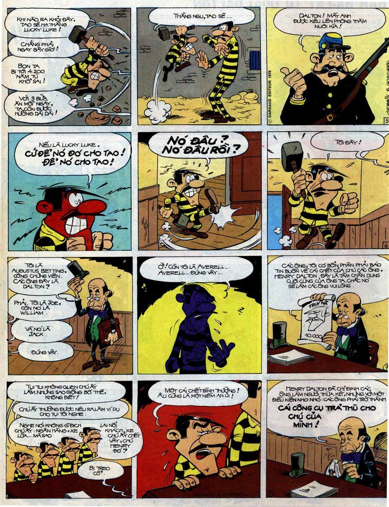 Lucky Luke: Chapter 51: - Ban Balat Tu Quai Dalton va ...