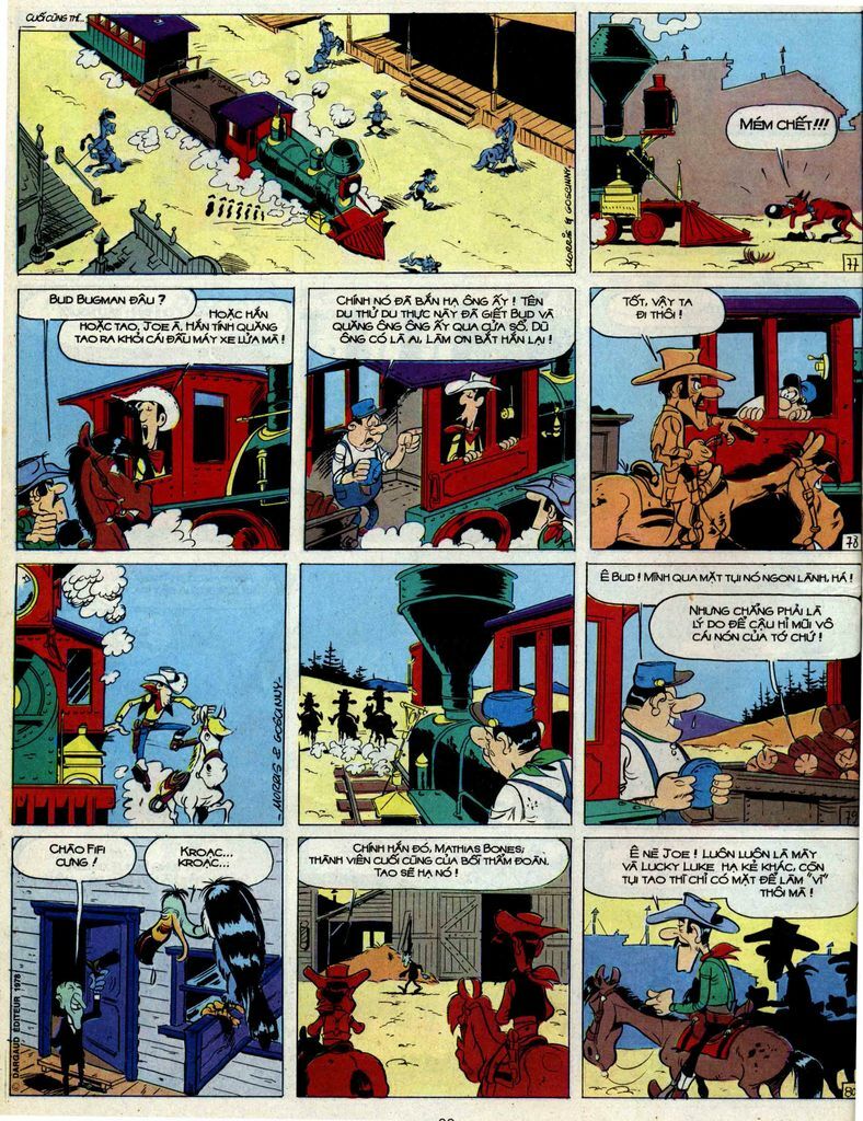 Lucky Luke: Chapter 51: - Ban Balat Tu Quai Dalton va ...