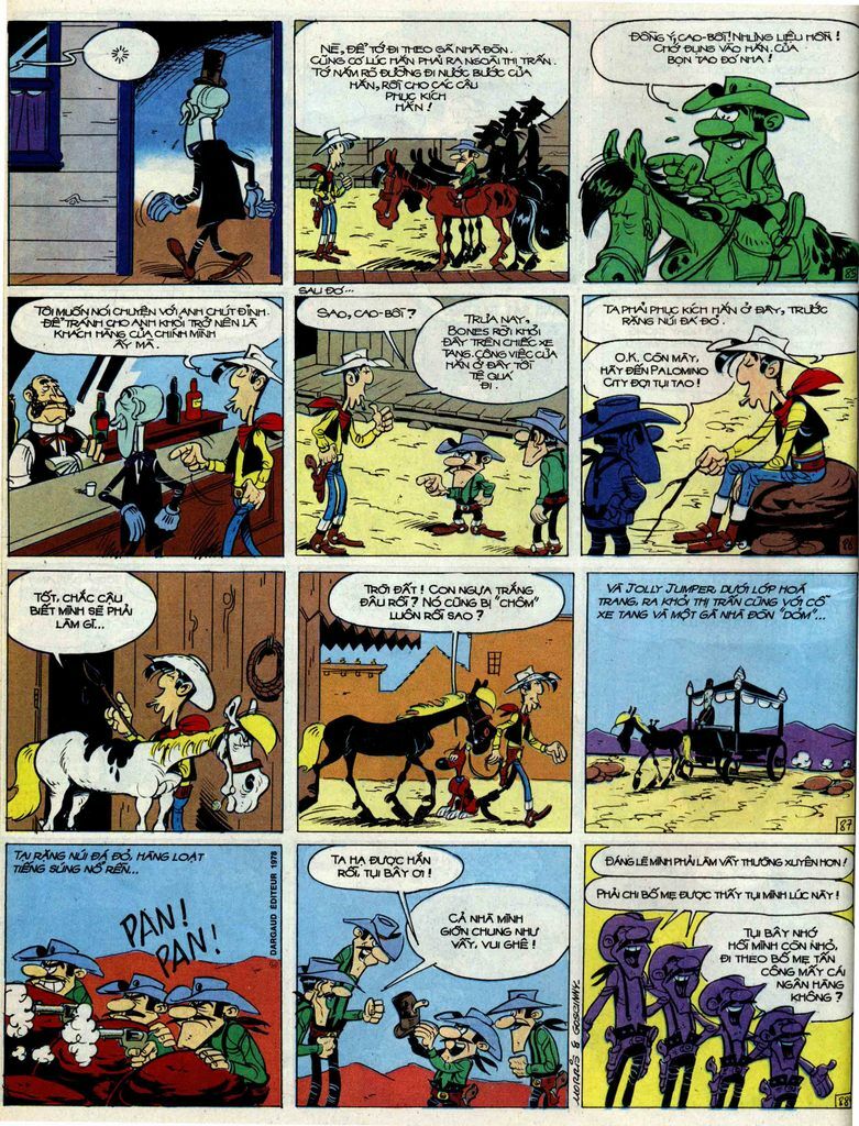 Lucky Luke: Chapter 51: - Ban Balat Tu Quai Dalton va ...