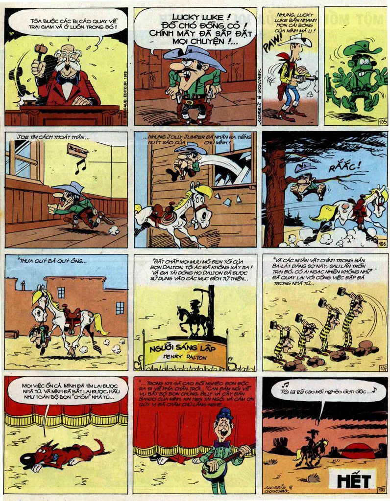 Lucky Luke: Chapter 51: - Ban Balat Tu Quai Dalton va ...