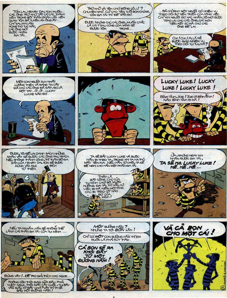 Lucky Luke: Chapter 51: - Ban Balat Tu Quai Dalton va ...