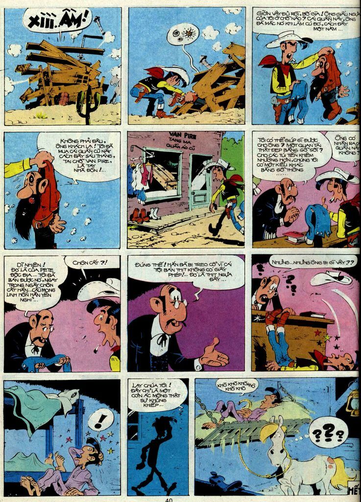 Lucky Luke: Chapter 51: - Ban Balat Tu Quai Dalton va ...