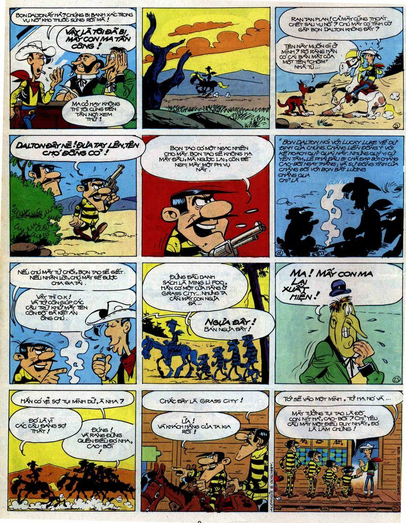 Lucky Luke: Chapter 51: - Ban Balat Tu Quai Dalton va ...