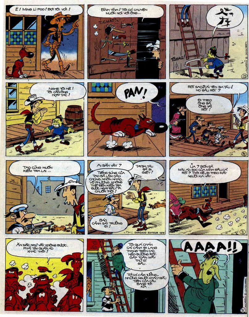 Lucky Luke: Chapter 51: - Ban Balat Tu Quai Dalton va ...