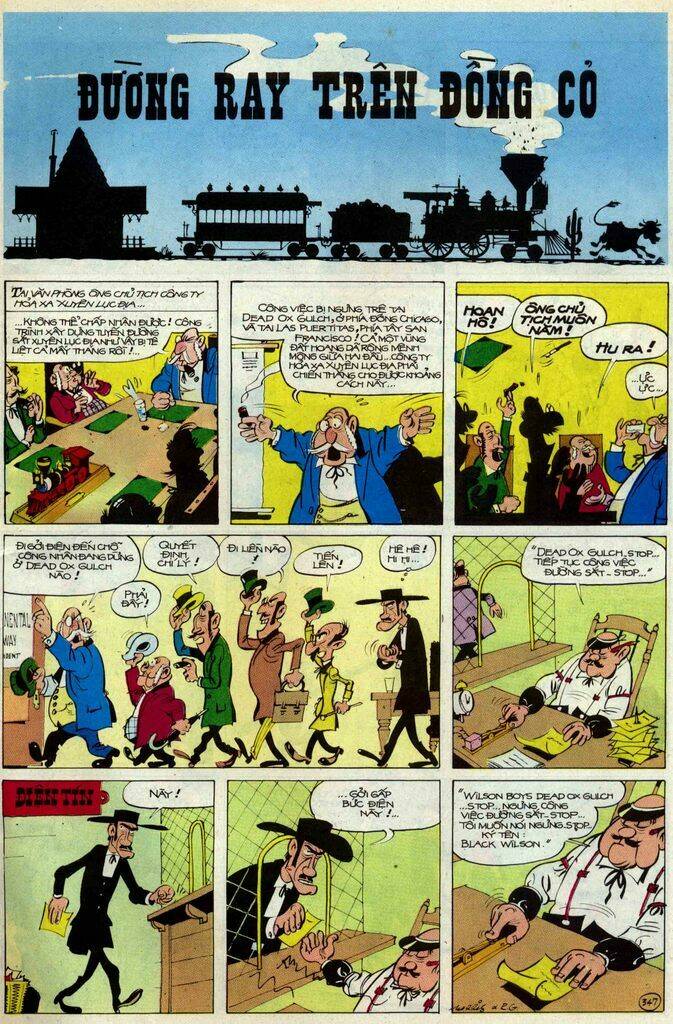 Lucky Luke: Chapter 55: - Duong Ray Tren Dong Co