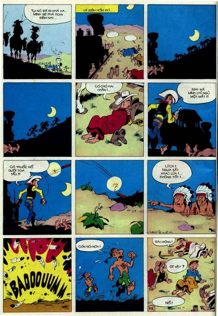 Lucky Luke: Chapter 55: - Duong Ray Tren Dong Co
