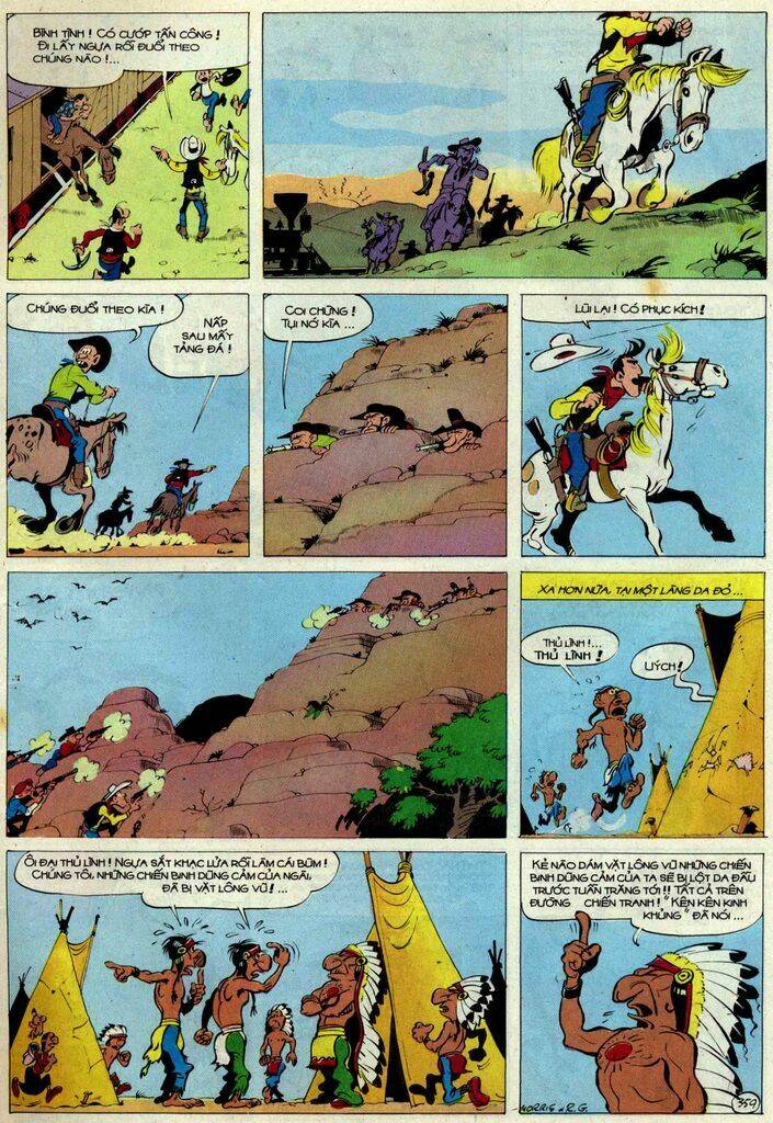 Lucky Luke: Chapter 55: - Duong Ray Tren Dong Co