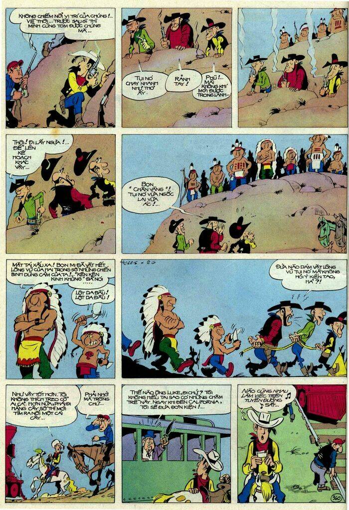 Lucky Luke: Chapter 55: - Duong Ray Tren Dong Co