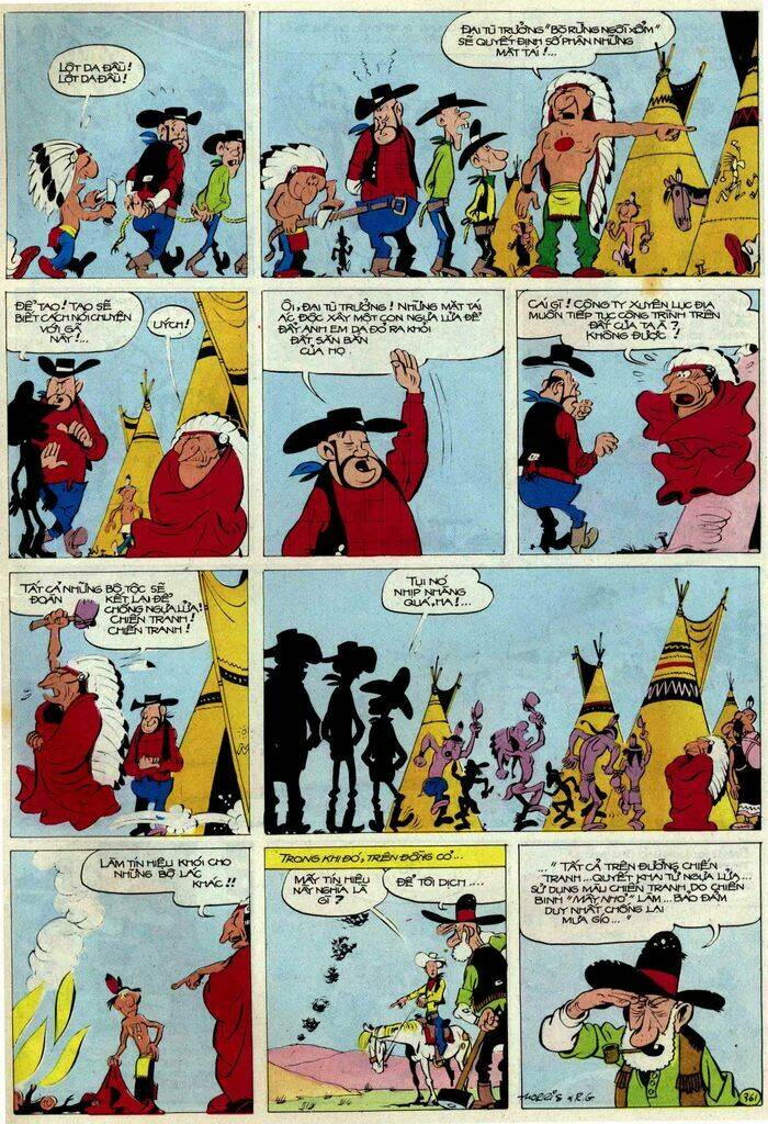 Lucky Luke: Chapter 55: - Duong Ray Tren Dong Co