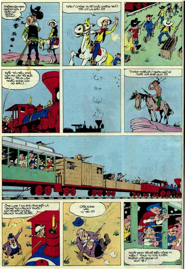 Lucky Luke: Chapter 55: - Duong Ray Tren Dong Co