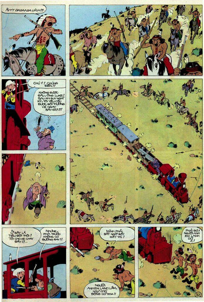 Lucky Luke: Chapter 55: - Duong Ray Tren Dong Co