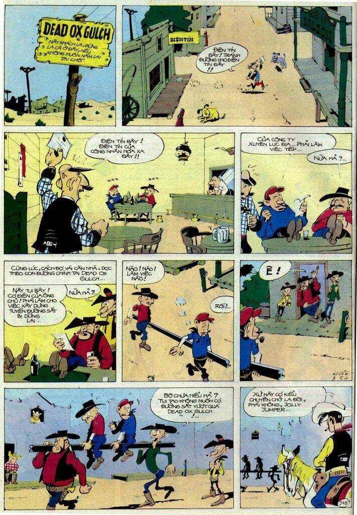 Lucky Luke: Chapter 55: - Duong Ray Tren Dong Co